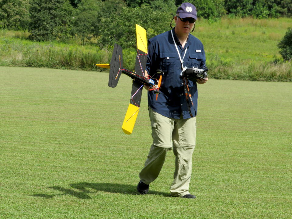 Ted fixes a plane